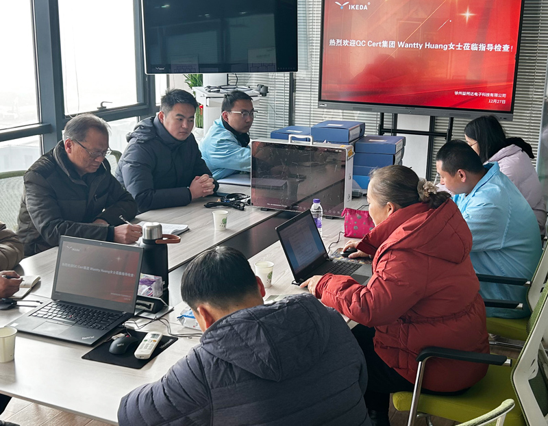 益柯達(dá)內(nèi)窺鏡國際化進(jìn)程加速：QC Cert 集團(tuán)審查專員蒞臨益柯達(dá)驗(yàn)廠